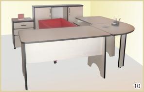 mesa de reuni&atilde;o retangular madeirada