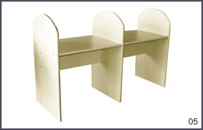 esta&ccedil;&atilde;o de atendimento - 2 lugares