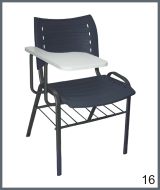 cadeira universit&aacute;ria pl&aacute;stica iso