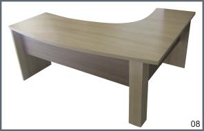 mesa delta madeirada - tampo 50mm